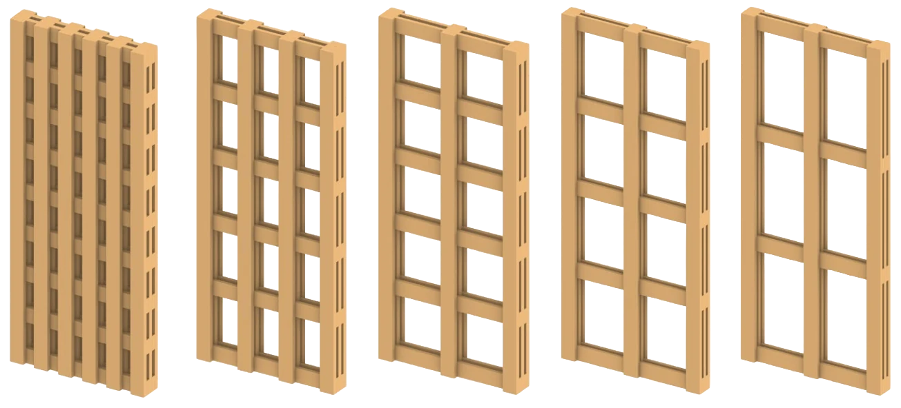 CL-THERM Holz-Rahmen-Raster