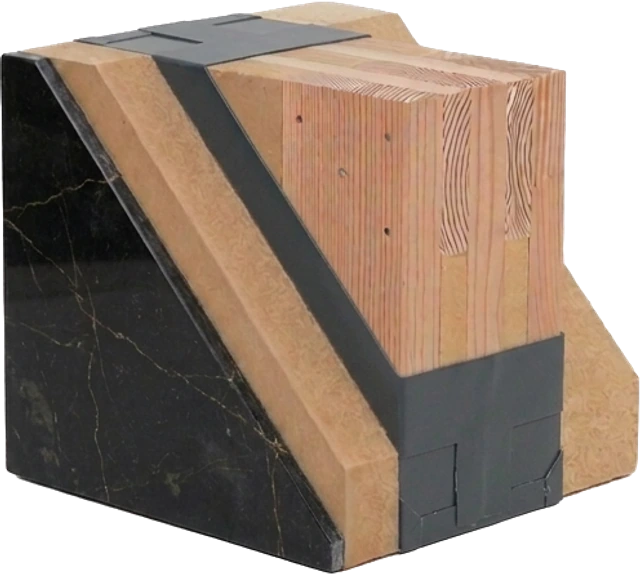 BOI Wand · Eckdetail Schichtaufbau